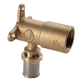 Угольник пристенный с устан. рамой 1/2х16