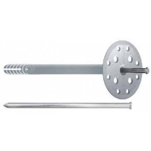 Дюбель с пласт.гвоздем 10х120мм цв.белый