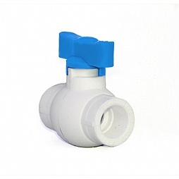 Robinet bilă PPR d25 albastru RTP